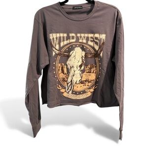 Zutter Wild West Cowboy Graphic long Sleeve